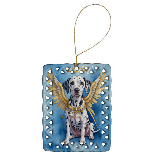 Dalmatian My Angel Porcelain Ornament