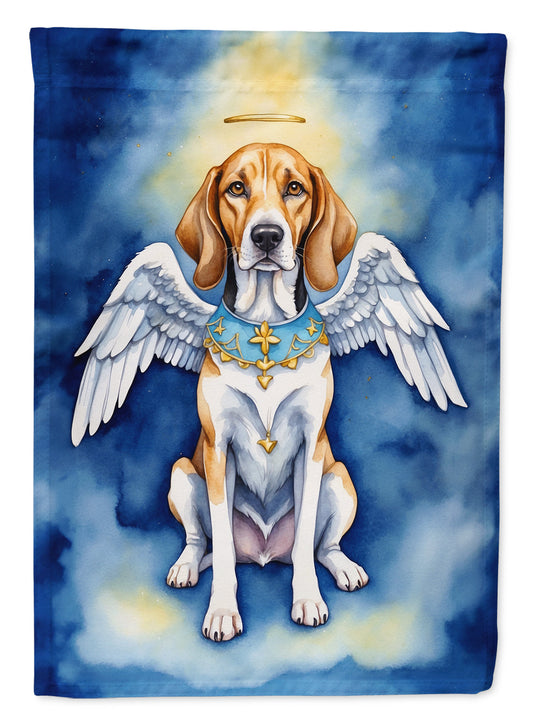 English Foxhound My Angel House Flag