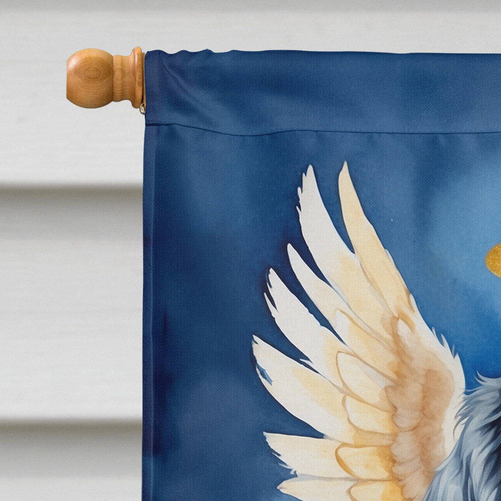 English Setter My Angel House Flag