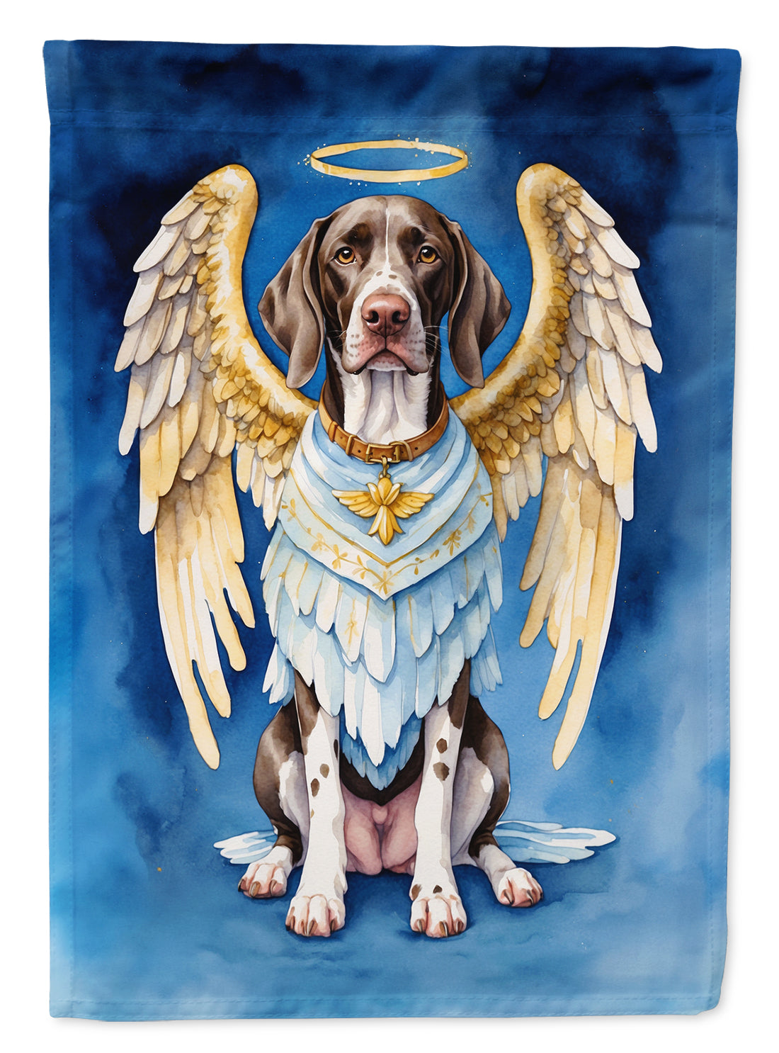 German Shorthaired Pointer My Angel House Flag