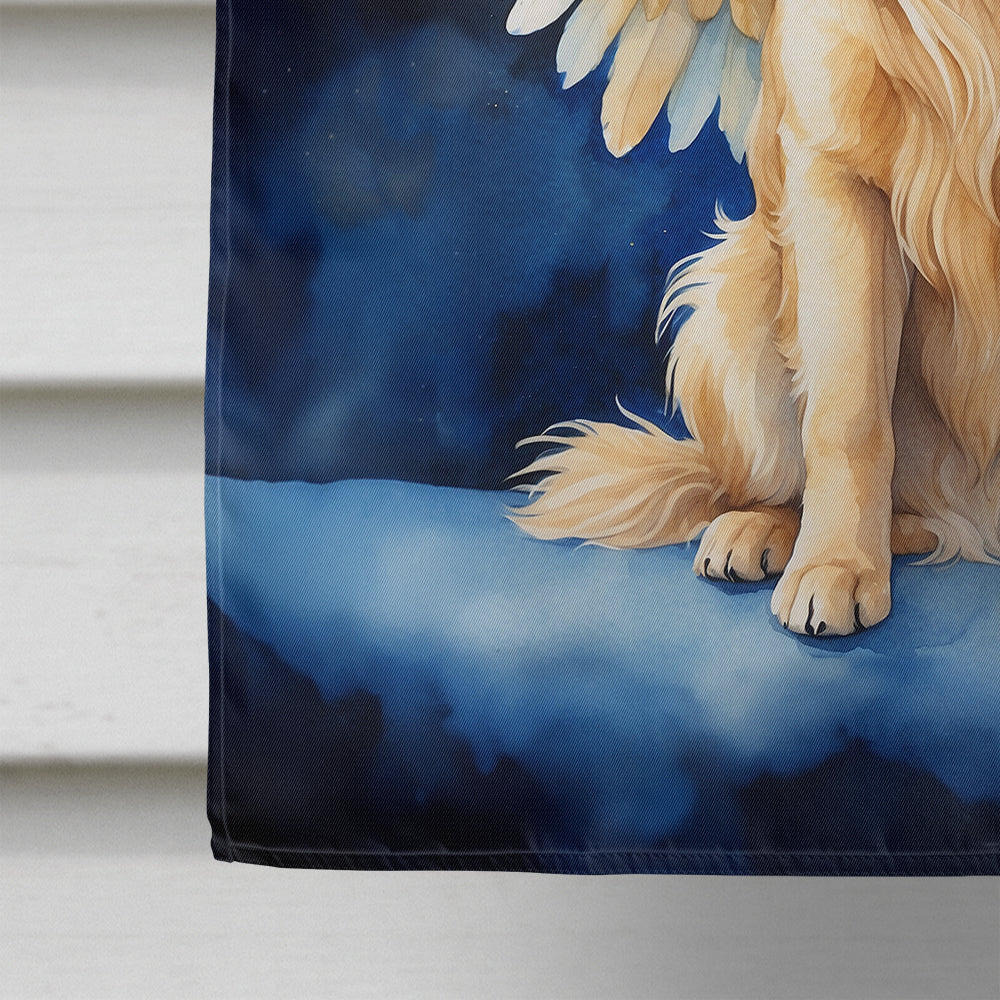 Golden Retriever My Angel House Flag