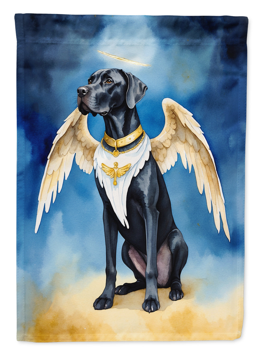 Great Dane My Angel House Flag