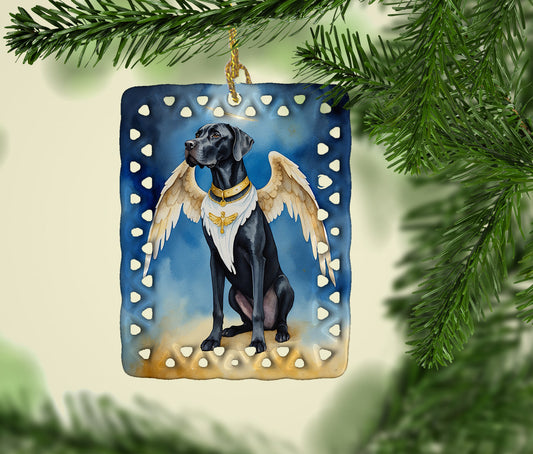 Great Dane My Angel Porcelain Ornament