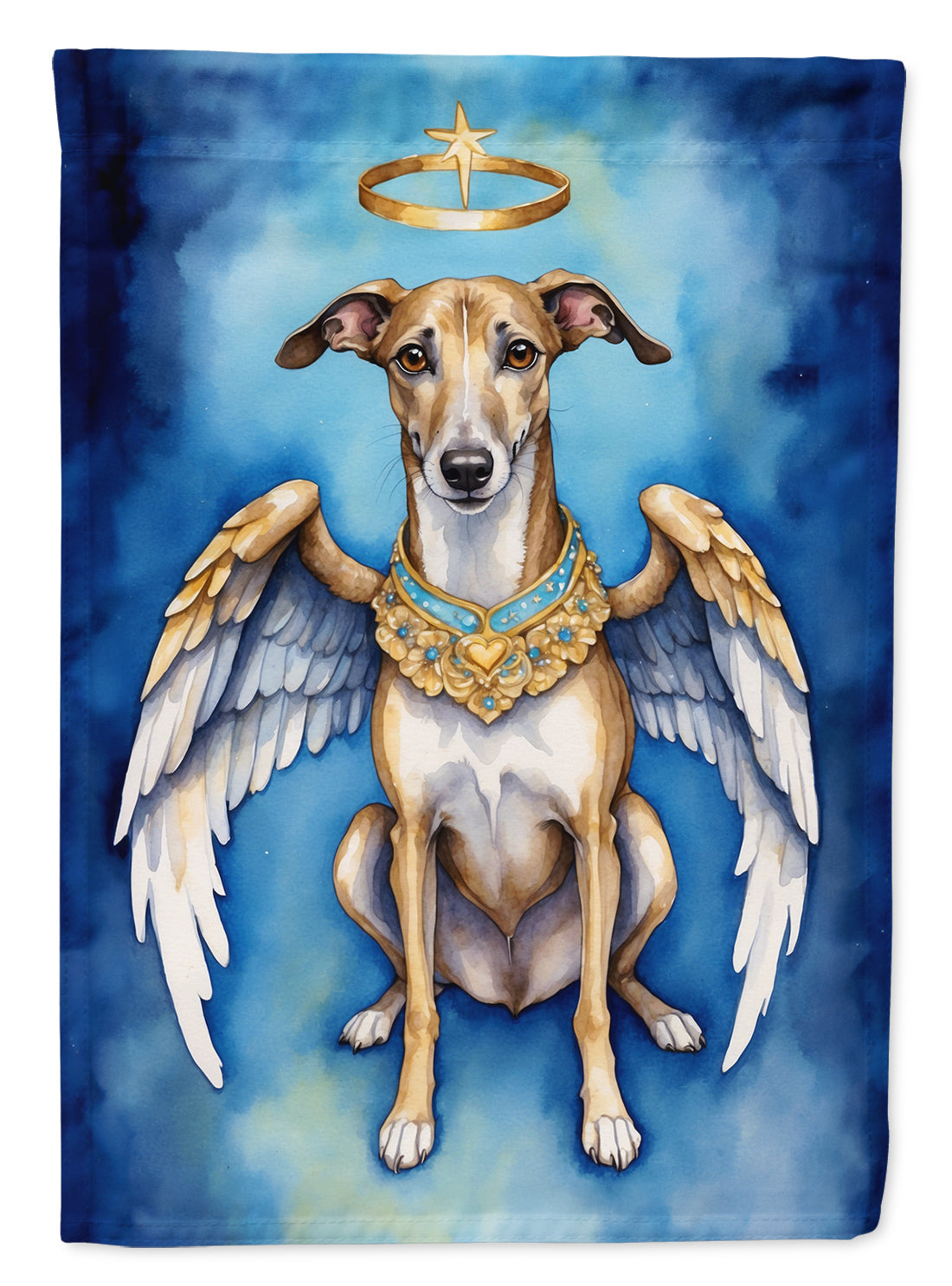 Greyhound My Angel House Flag