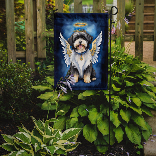 Havanese My Angel Garden Flag – Memorial or Christmas Dog Angel Decor