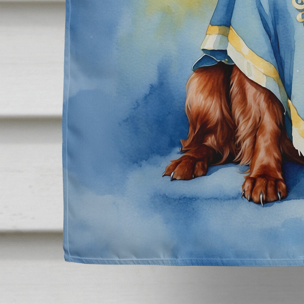 Irish Setter My Angel House Flag