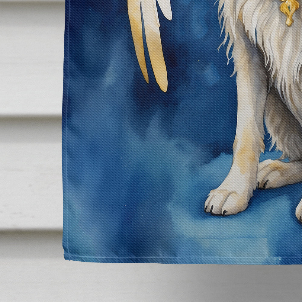 Irish Wolfhound My Angel House Flag