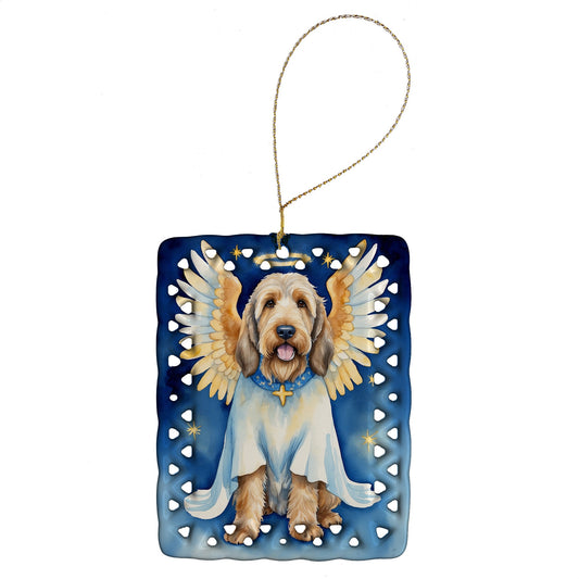 Otterhound My Angel Porcelain Ornament