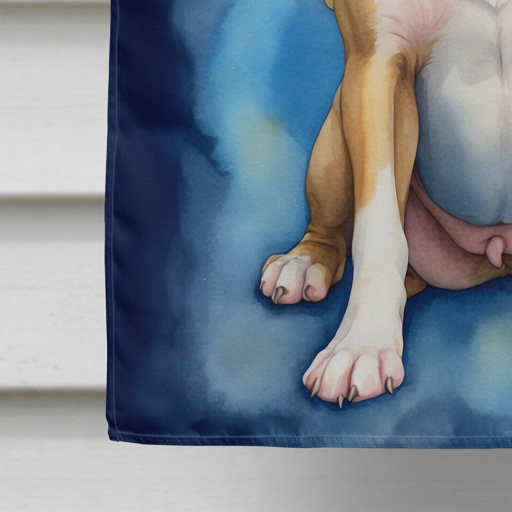 Pit Bull Terrier My Angel House Flag