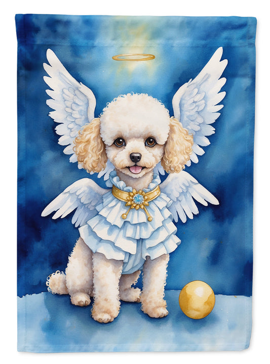 Poodle My Angel House Flag