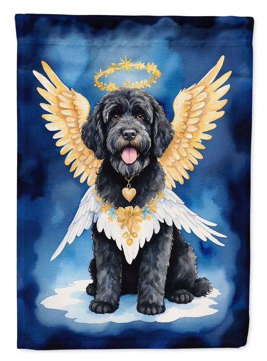 Portuguese Water Dog My Angel House Flag