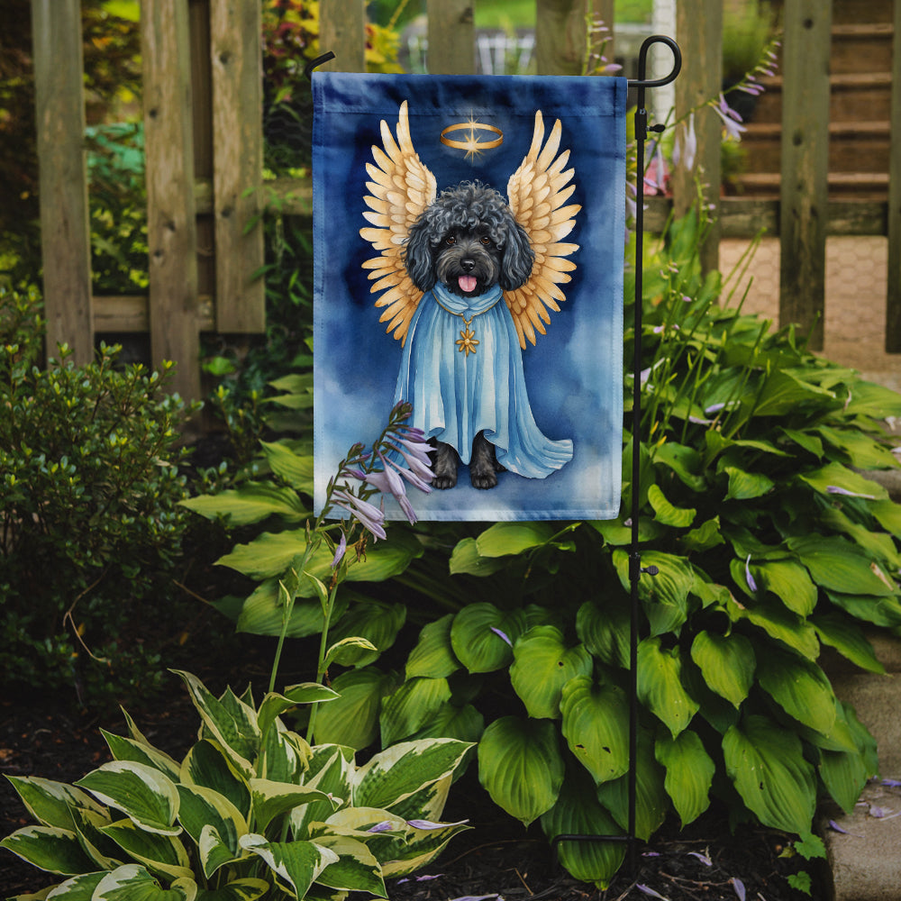 Puli My Angel Garden Flag – Memorial or Christmas Dog Angel Decor