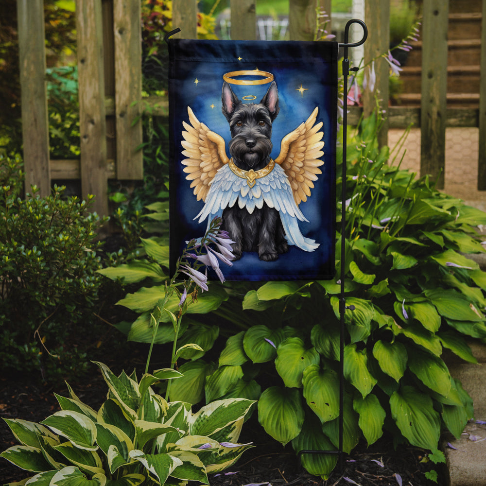 Scottish Terrier My Angel Garden Flag – Memorial or Christmas Dog Angel Decor