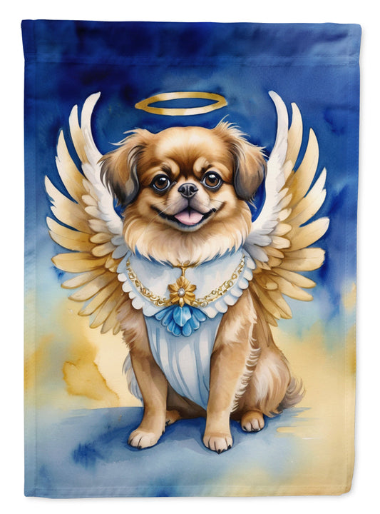 Tibetan Spaniel My Angel House Flag