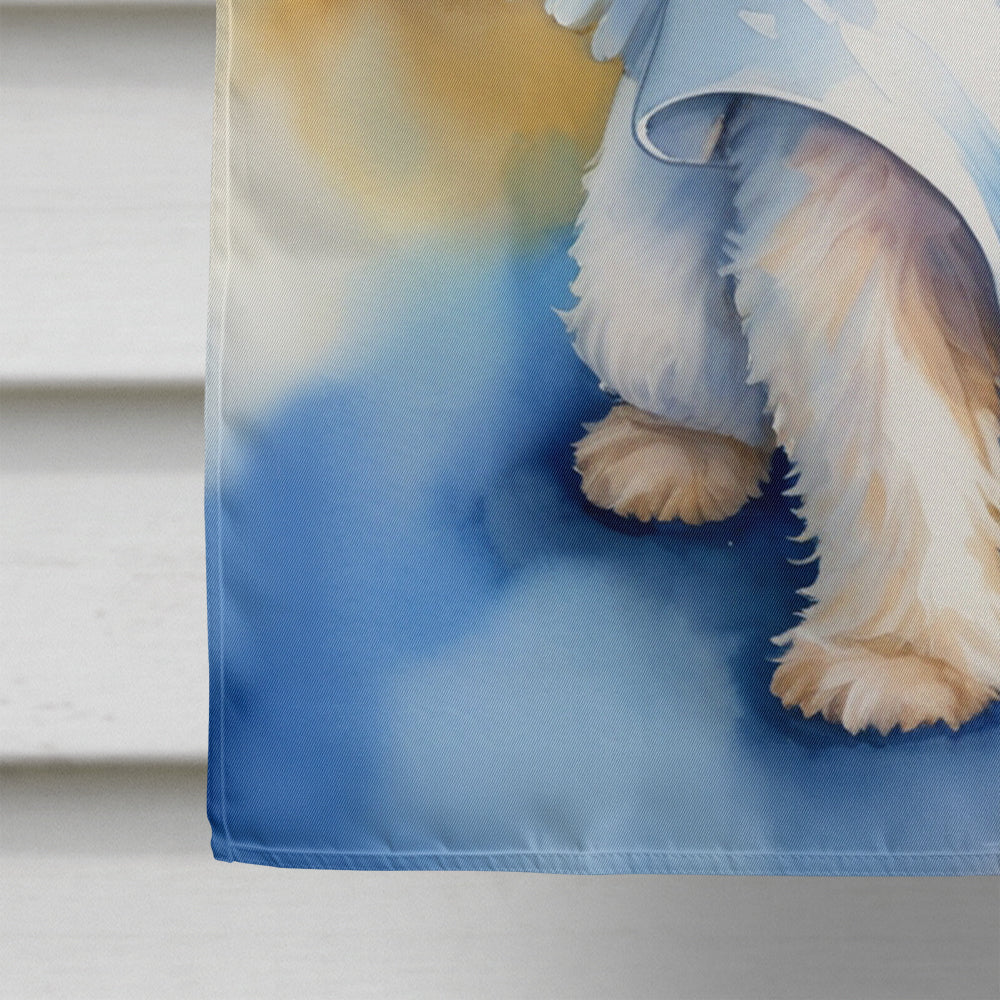 Westie My Angel House Flag