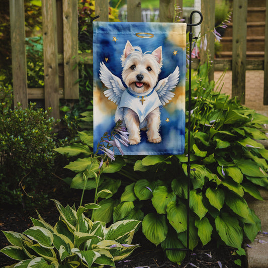 Westie My Angel Garden Flag – Memorial or Christmas Dog Angel Decor