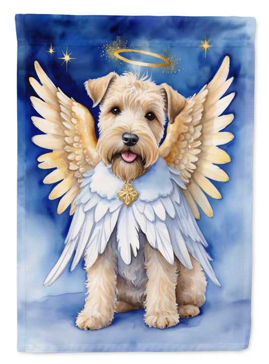 Wheaten Terrier My Angel Garden Flag – Memorial or Christmas Dog Angel Decor