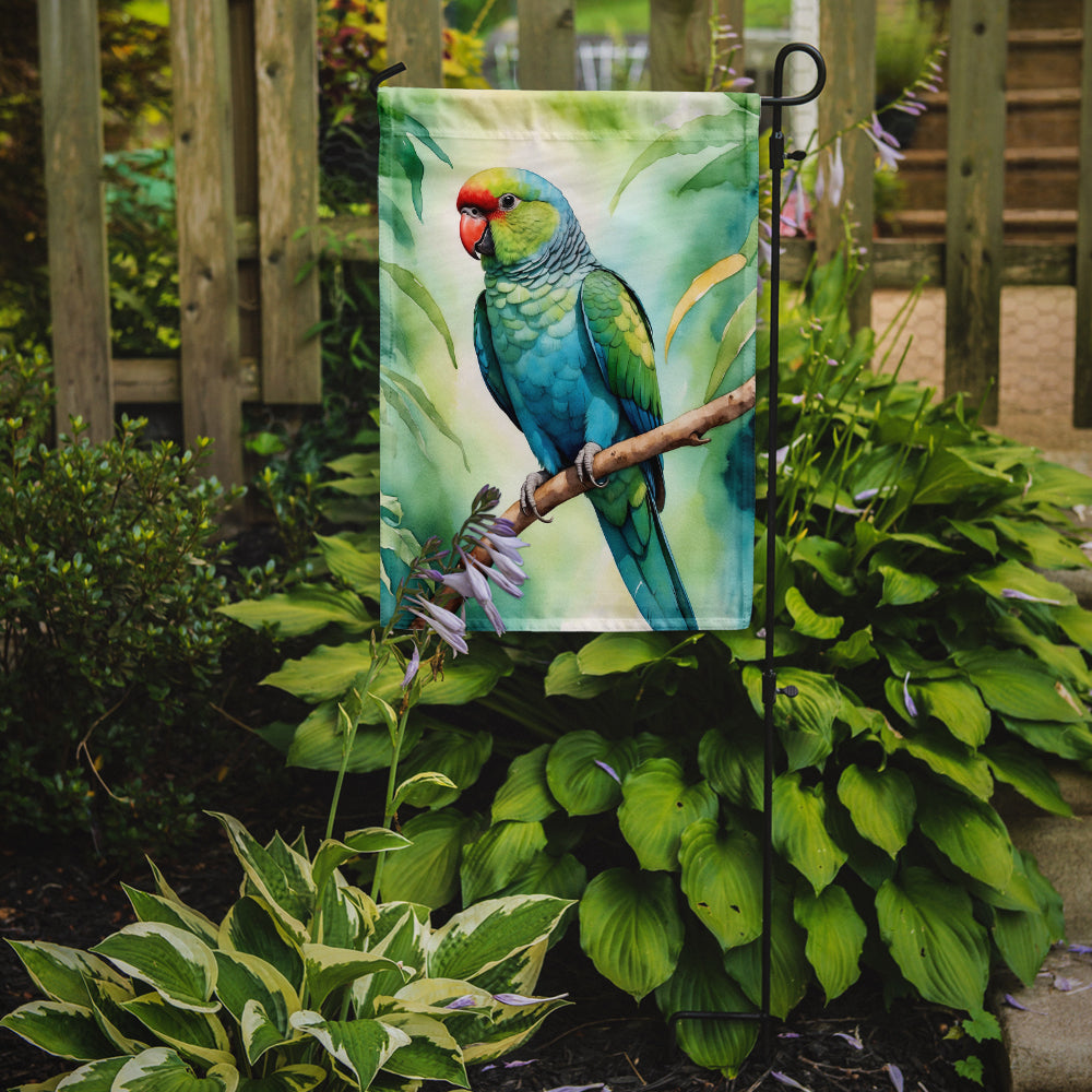 African Ringneck Parrot Garden Flag –  Garden Flag by Caroline's Treasures