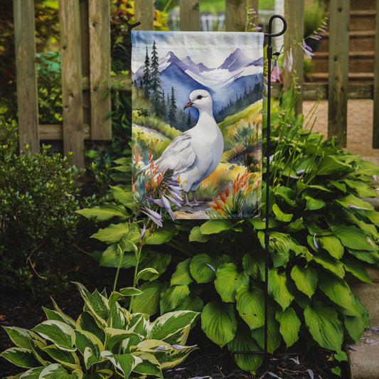 Alaska Willow Ptarmigan Garden Flag – Garden Flag by Caroline's Treasures