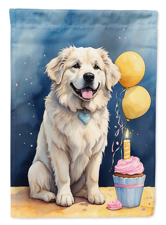 Great Pyrenees Happy Birthday Garden Flag –  Garden Flag by Caroline's Treasures