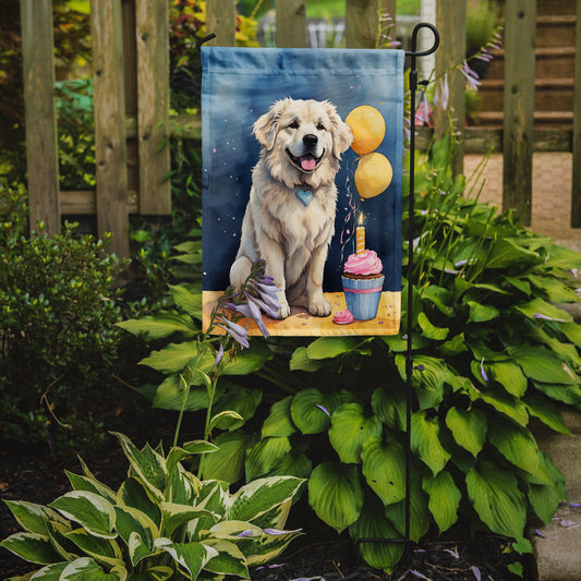 Great Pyrenees Happy Birthday Garden Flag –  Garden Flag by Caroline's Treasures