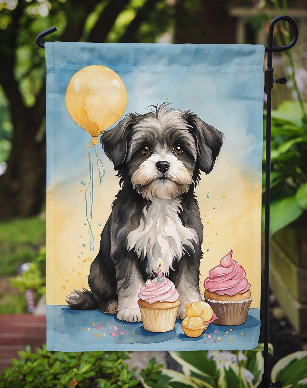 Havanese Happy Birthday Garden Flag –  Garden Flag by Caroline's Treasures