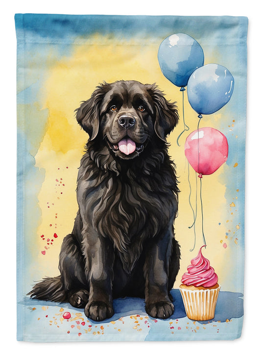 Newfoundland Happy Birthday Garden Flag –  Garden Flag by Caroline's Treasures