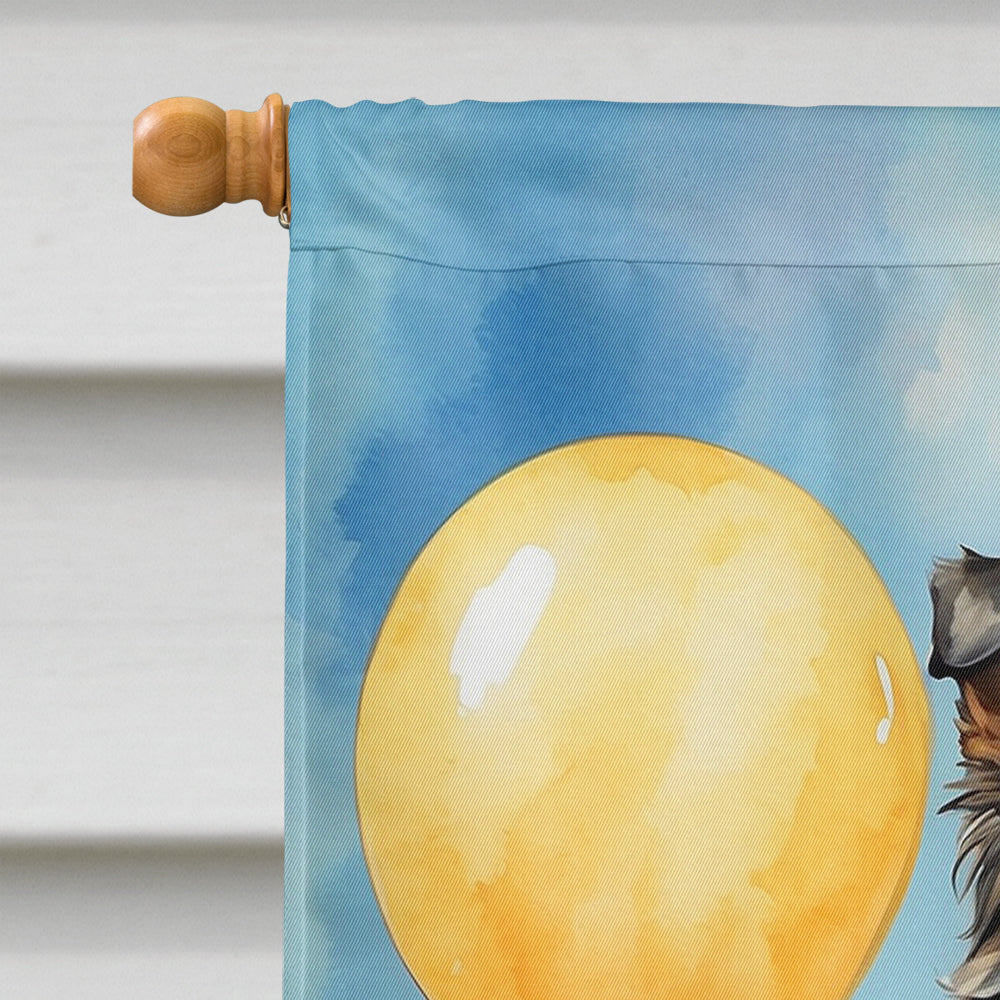 Australian Shepherd Happy Birthday House Flag