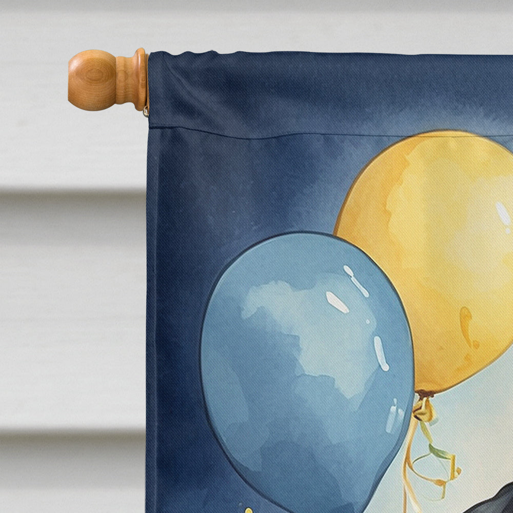 Rottweiler Happy Birthday House Flag