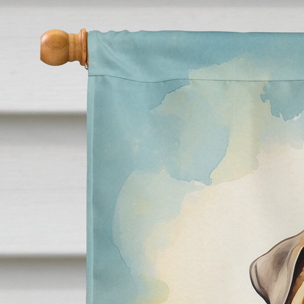 Shar Pei Happy Birthday House Flag