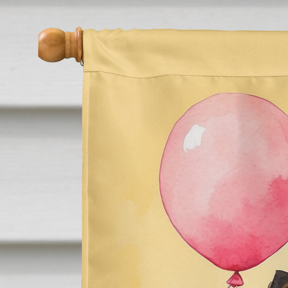 Sheltie Happy Birthday House Flag