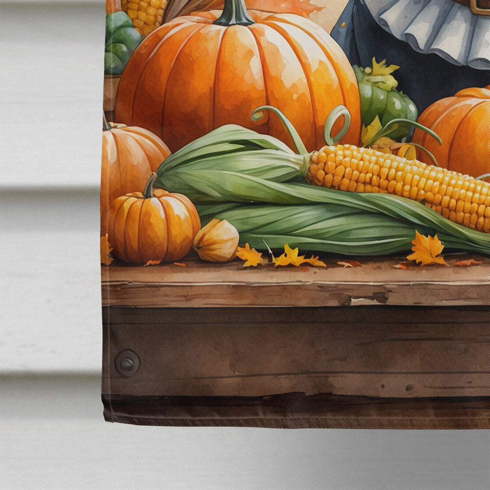 Dachshund Thanksgiving House Flag