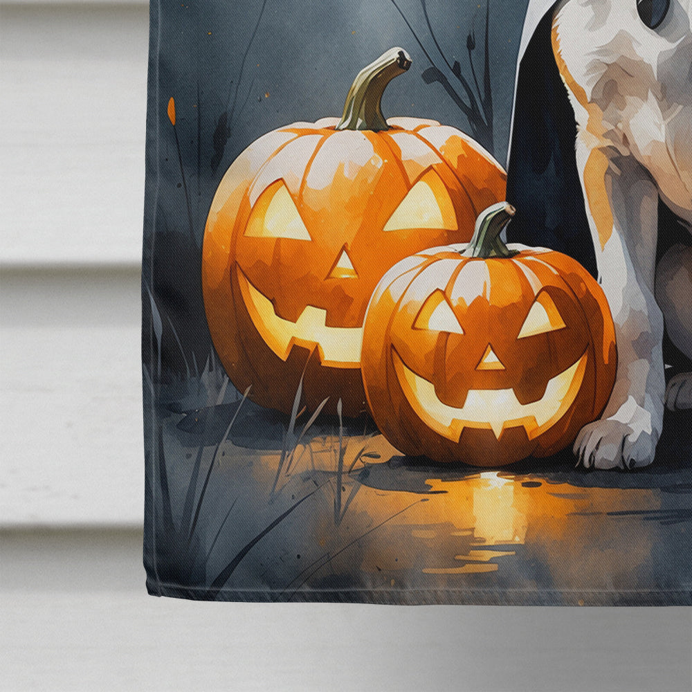 Basenji Puppy Halloween House Flag