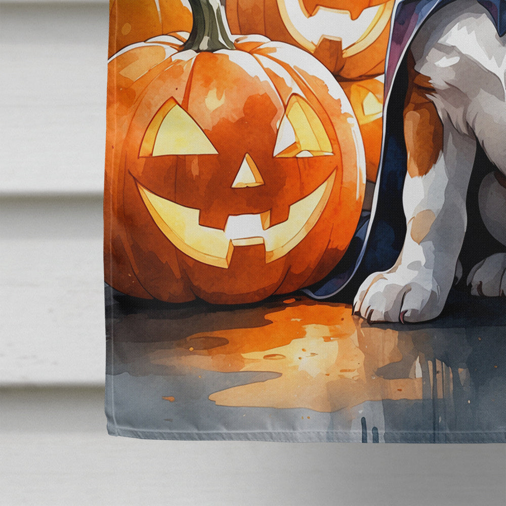 Boxer Puppy Halloween House Flag