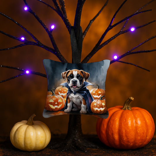 Boxer Puppy Halloween Mini Hanging Pillow Ornament 3.5 × 3.5