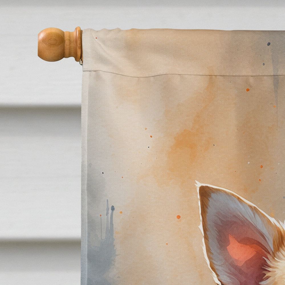 Chihuahua Puppy Halloween House Flag