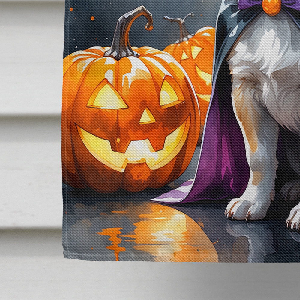 Chihuahua Puppy Halloween House Flag