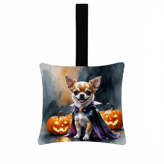 Chihuahua Puppy Halloween Mini Hanging Pillow Ornament 3.5 × 3.5
