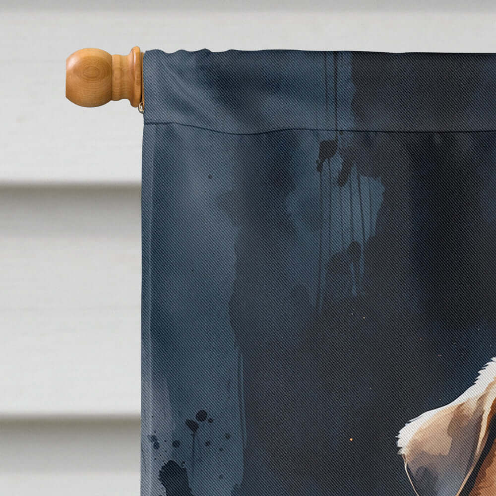 Shar Pei Puppy Halloween House Flag