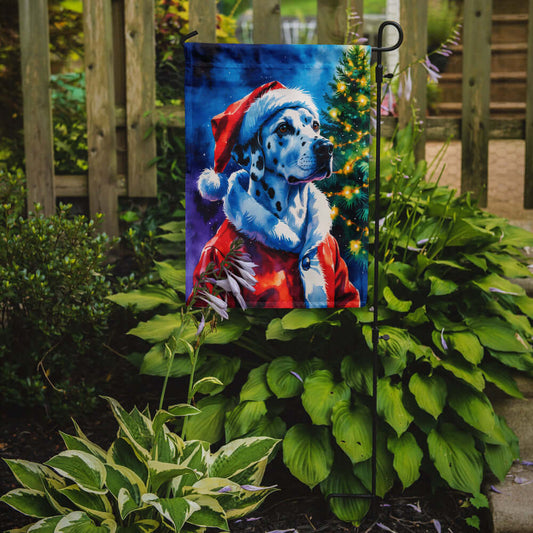 Dalmatian Christmas Garden Flag