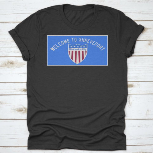 Shreveport Is A Town In The State Of Louisiana Vector Design For T
