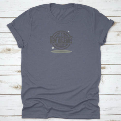 New Orleans, Louisiana Inside On Stamp Or Label Print Design For