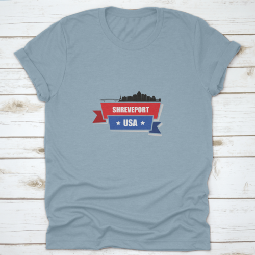Shreveport Skyline - Louisiana, United States Of America, Usa - Vector