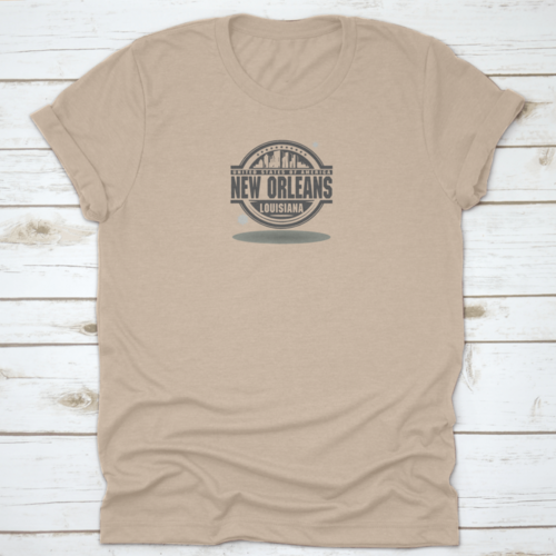 New Orleans, Louisiana Inside On Stamp Or Label Print Design For