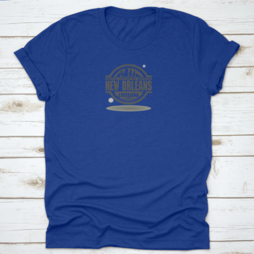 New Orleans, Louisiana Inside On Stamp Or Label Print Design For