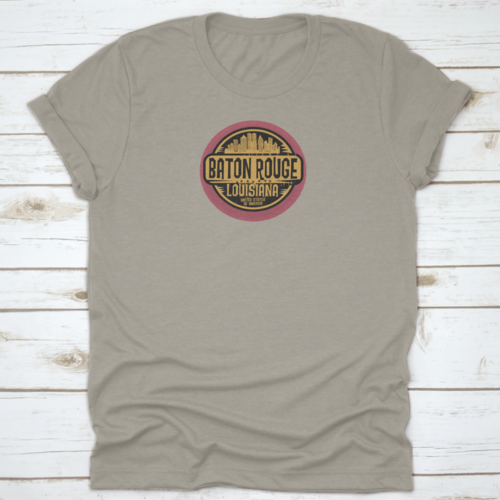 Stamp or label with name of Baton Rouge, Louisiana, vector