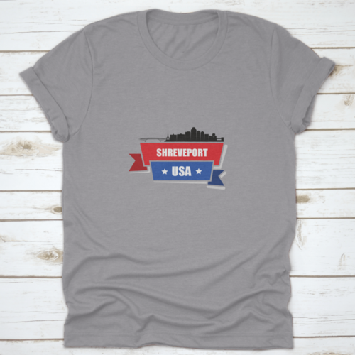 Shreveport Skyline - Louisiana, United States Of America, Usa - Vector