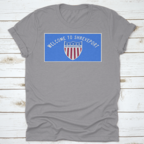 Shreveport Is A Town In The State Of Louisiana Vector Design For T