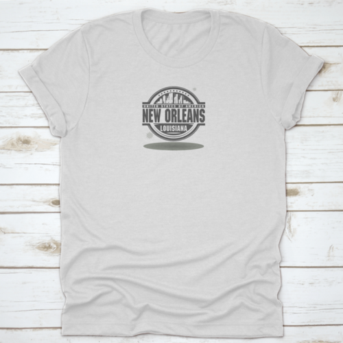 New Orleans, Louisiana Inside On Stamp Or Label Print Design For