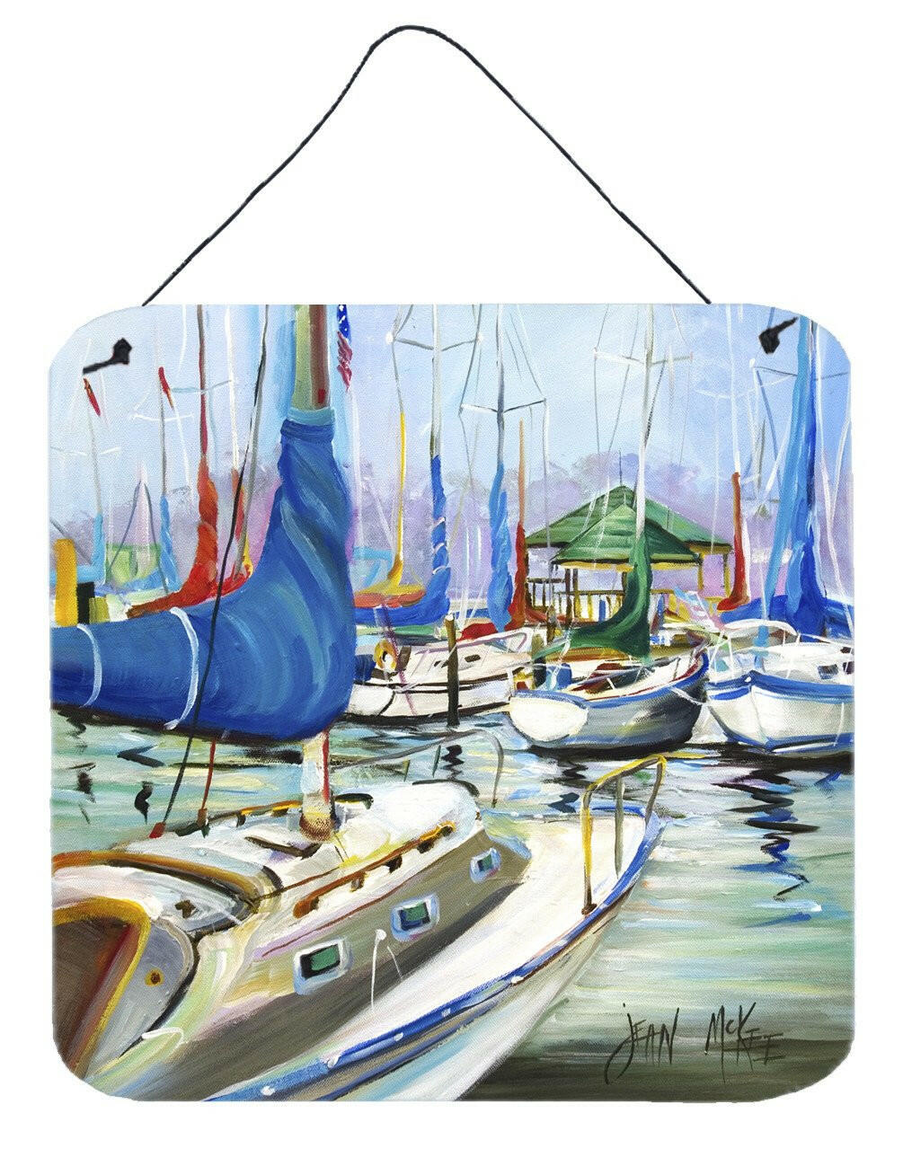 Day break Sailboats Wall or Door Hanging Prints JMK1241DS66